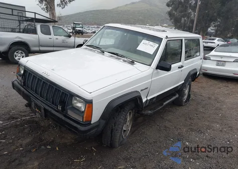 1991 Jeep Cherokee from USA, damaged, VIN 1J4FJ27S4ML614798